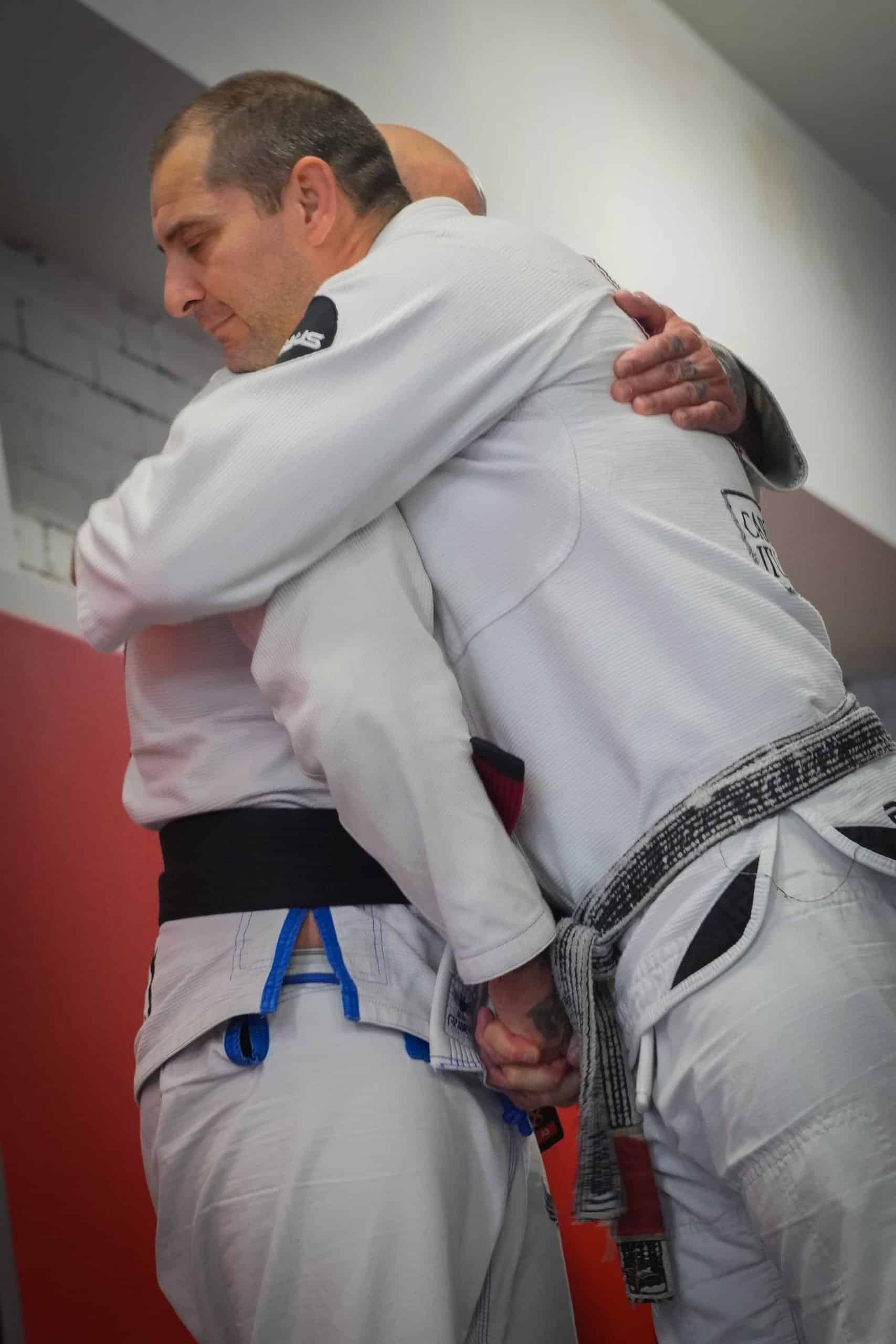 Students training Brazilian Jiu-Jitsu at Carlson Gracie Melbourne