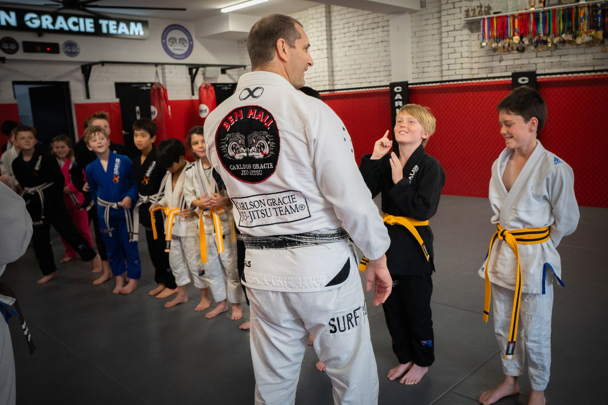 Sr Bulldogs kids BJJ class ages 10-14 Melbourne